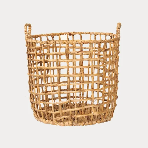 Beige - Wicker Basket