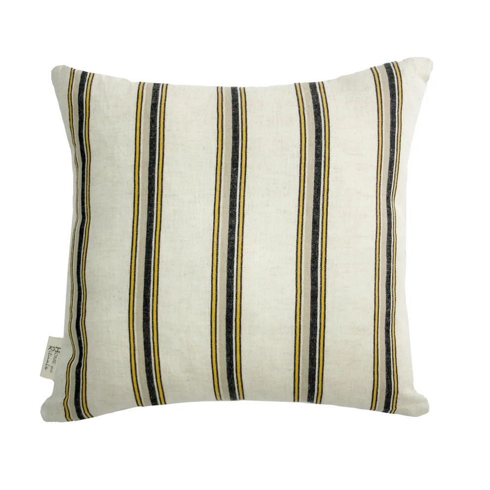 Home and Rituals - Stripe Hand Loom Decorative Pillow