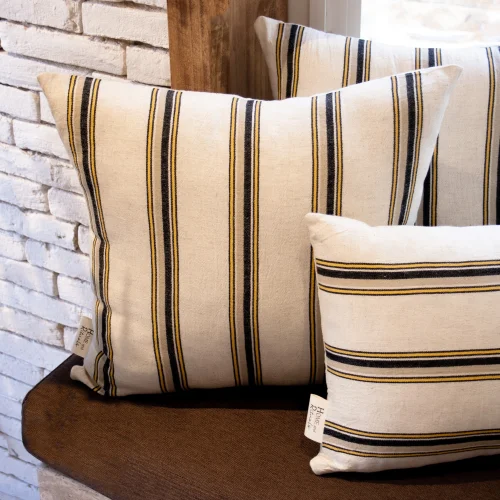 Home and Rituals - Stripe Hand Loom Decorative Pillow