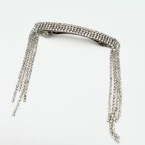 Merrie - Silver Hair Clip