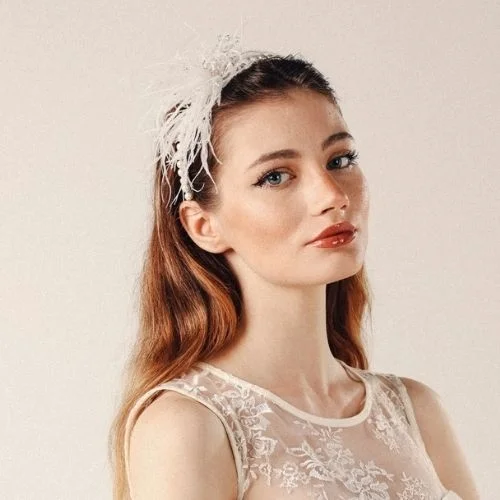 Merrie - Bridal Pearl Headband