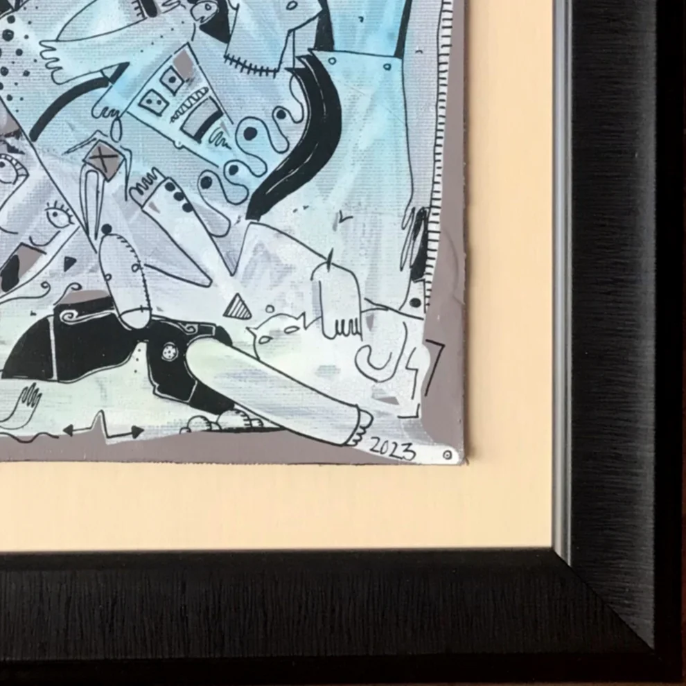 Quad No More Drama Painting hipicon