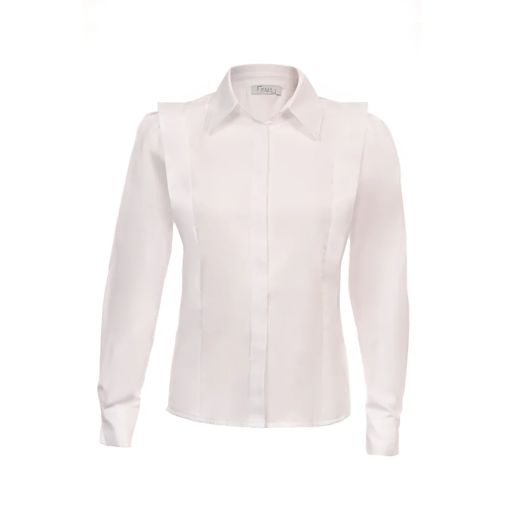 Maan İstanbul - Poplin Shirt XL White | hipicon