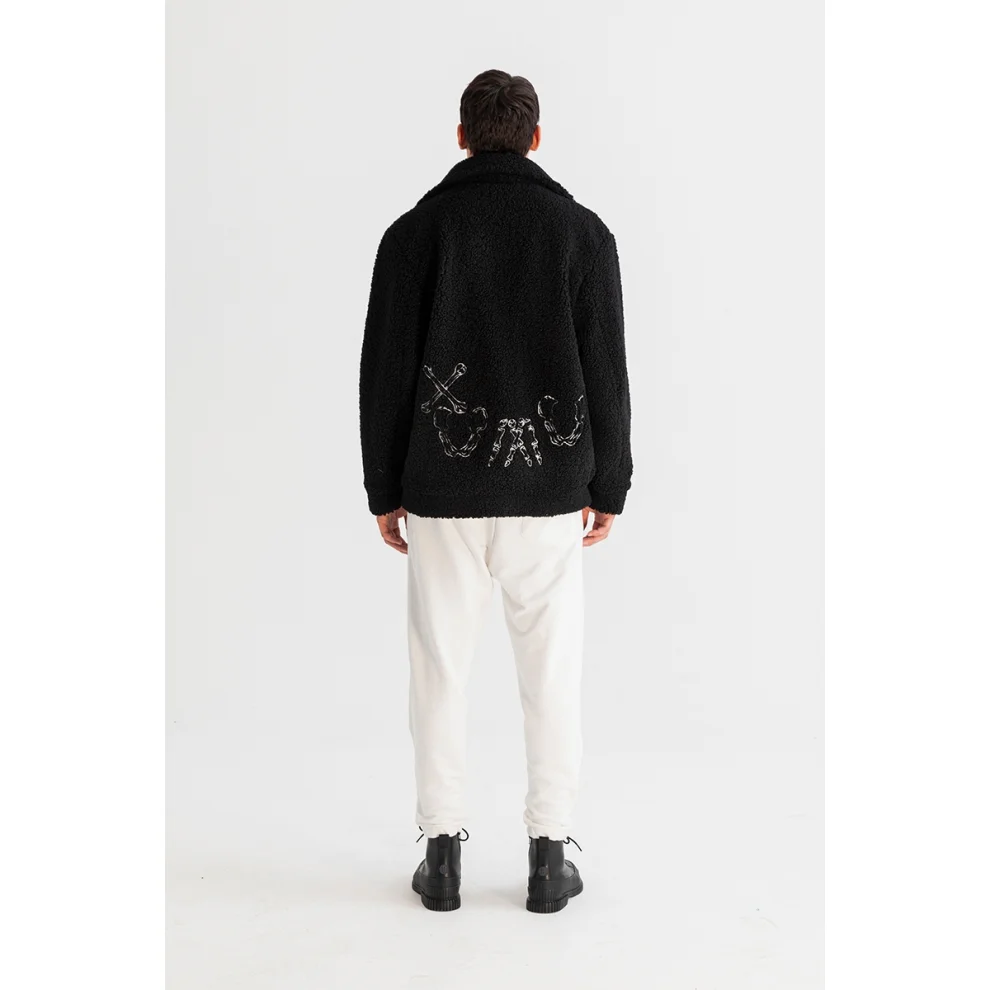 XUMU - Embroideried Sherpa Jacket