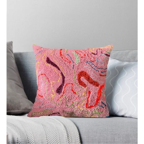 Fille a Fille Design Studio - Colorful Throw Pillow