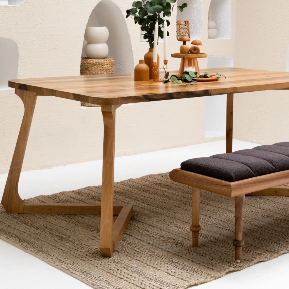 Habib Wood - Dreke Rectangular Table