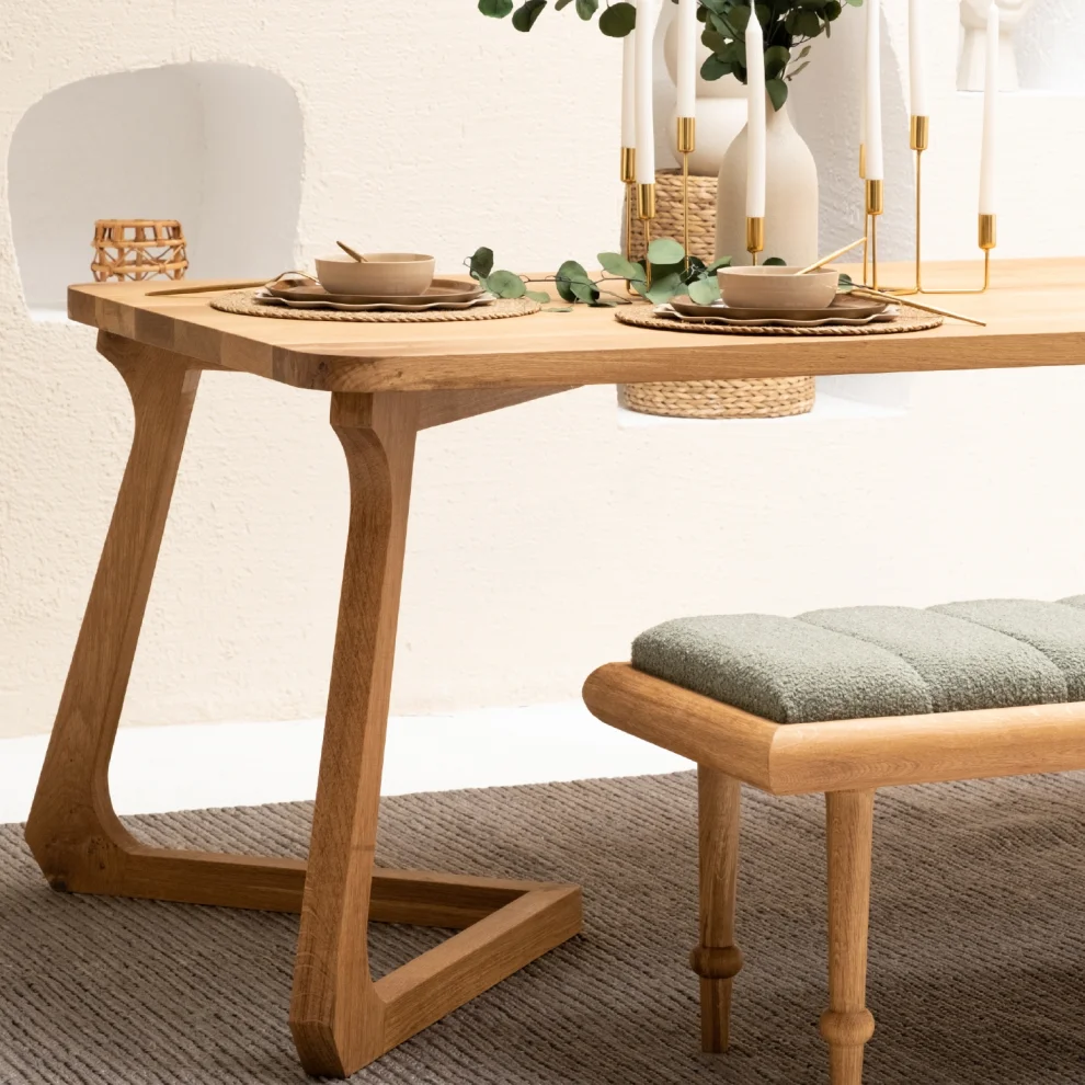 Habib Wood - Dreke Rectangular Table