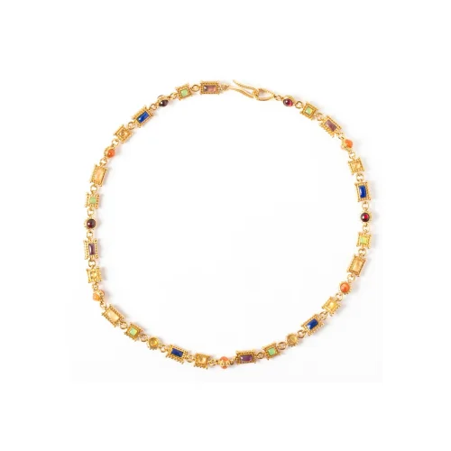 Maison Lygos - Irene Gemstone Necklace