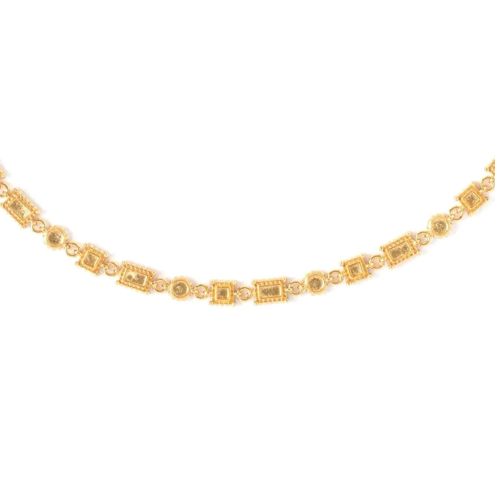 Maison Lygos - Irene Plain Necklace