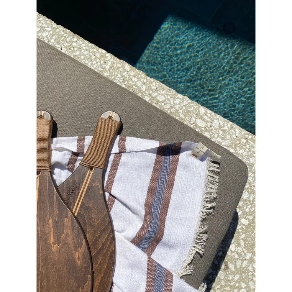 Mat.Co - Linen Towel - Azul