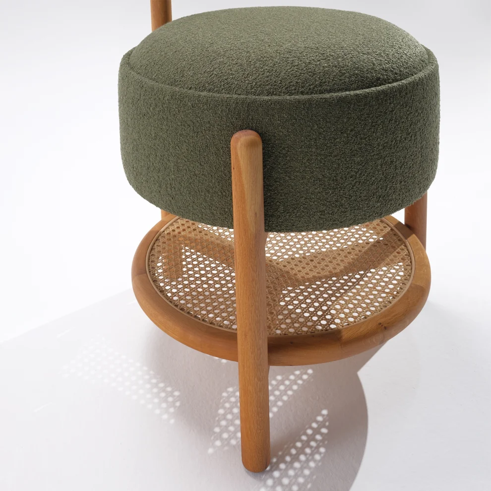 Mazu Design Studio - Peak Pouf And Hanger