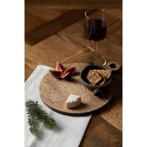 Edizione Living - Round Wooden Serving Board