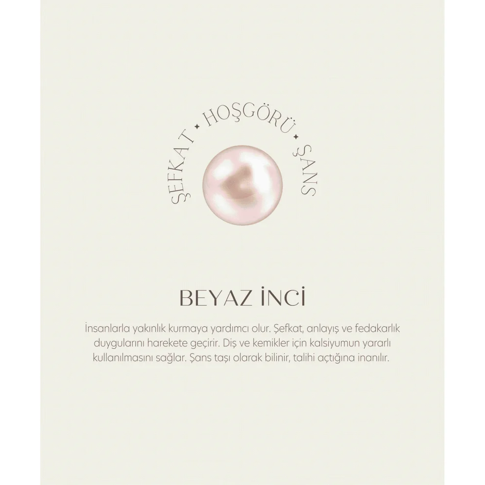 Luna Merdin  - Sumerian Pearl Chain Earring