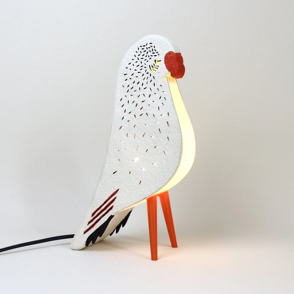 Puffin Cycle Design - Budgie Rainy Table Lighting