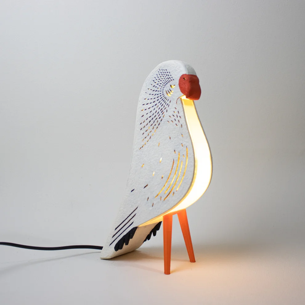 Puffin Cycle Design - Budgie Sharp Masa Lambası