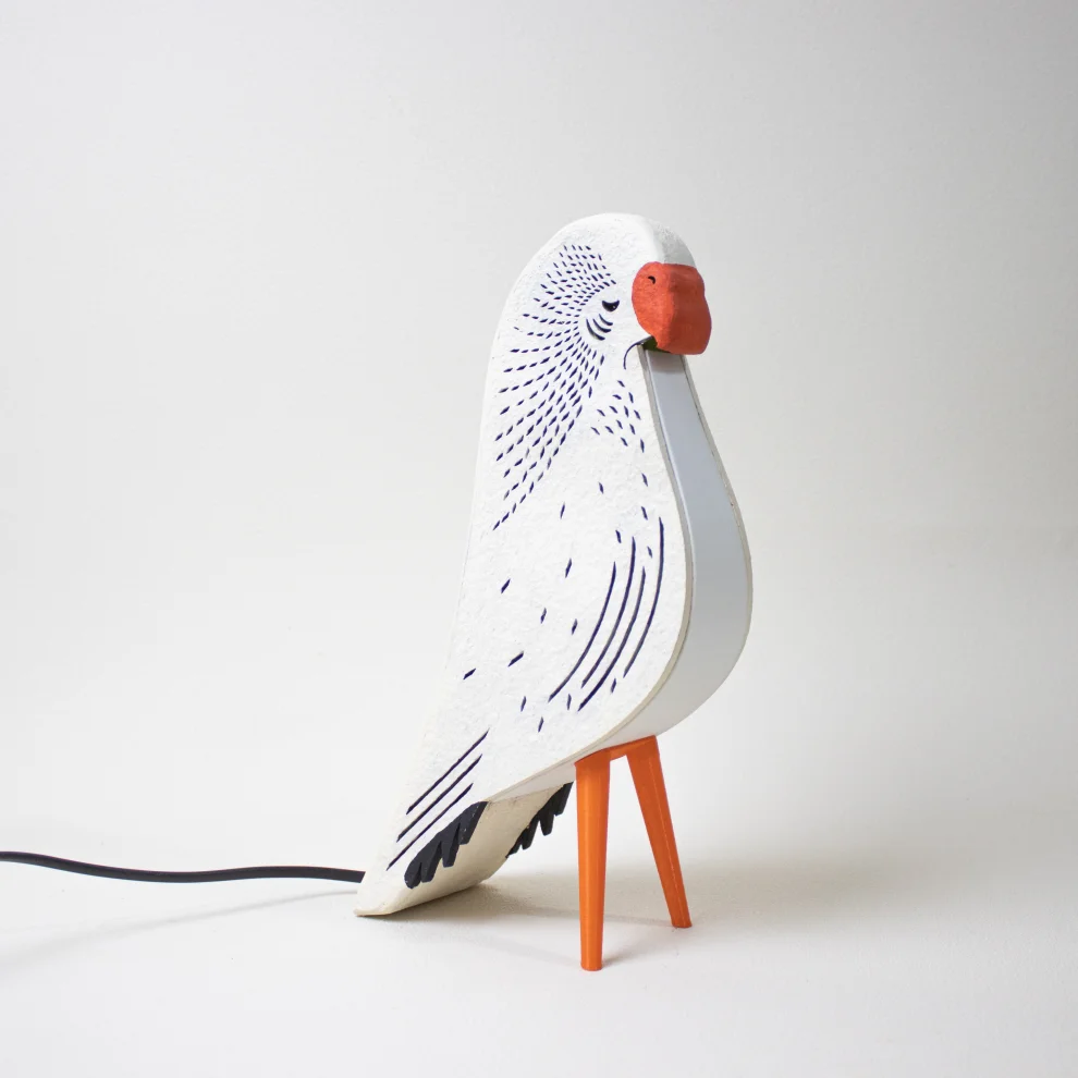 Puffin Cycle Design - Budgie Sharp Masa Lambası