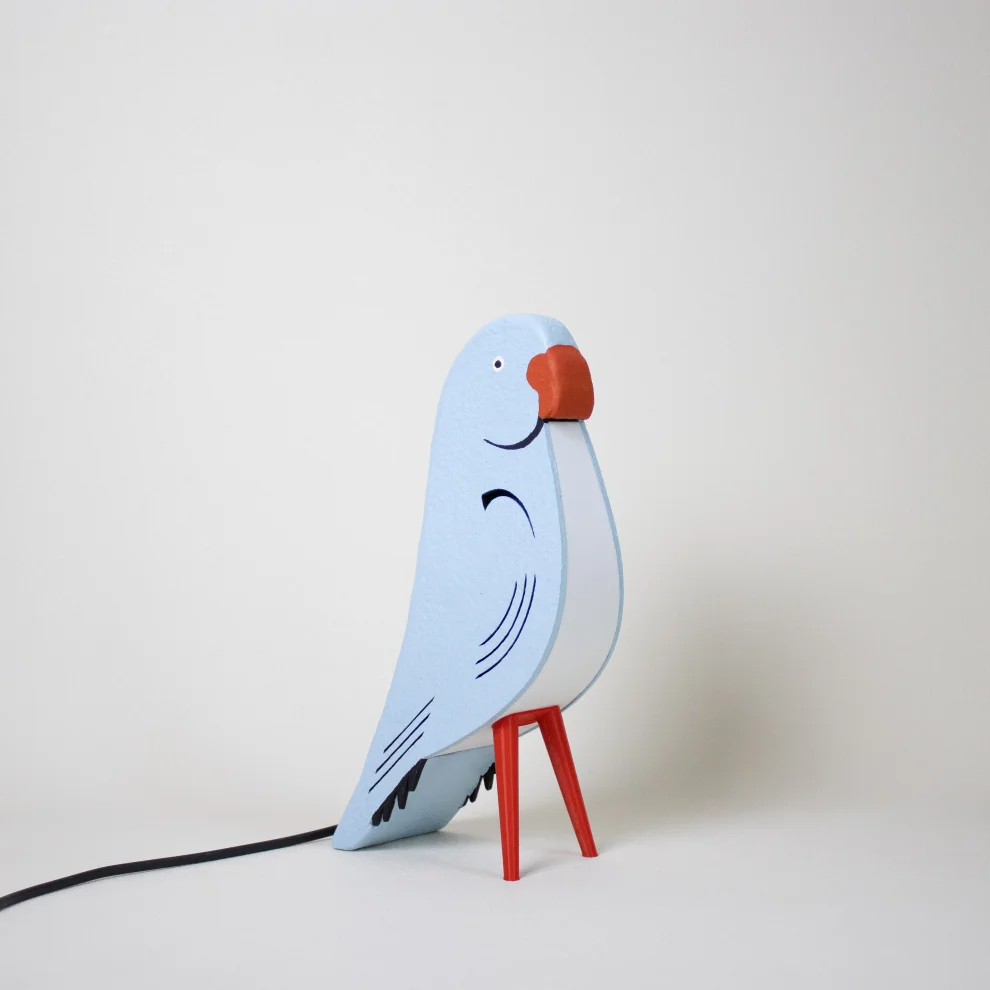 Puffin Cycle Design - Parrot Table Lighting