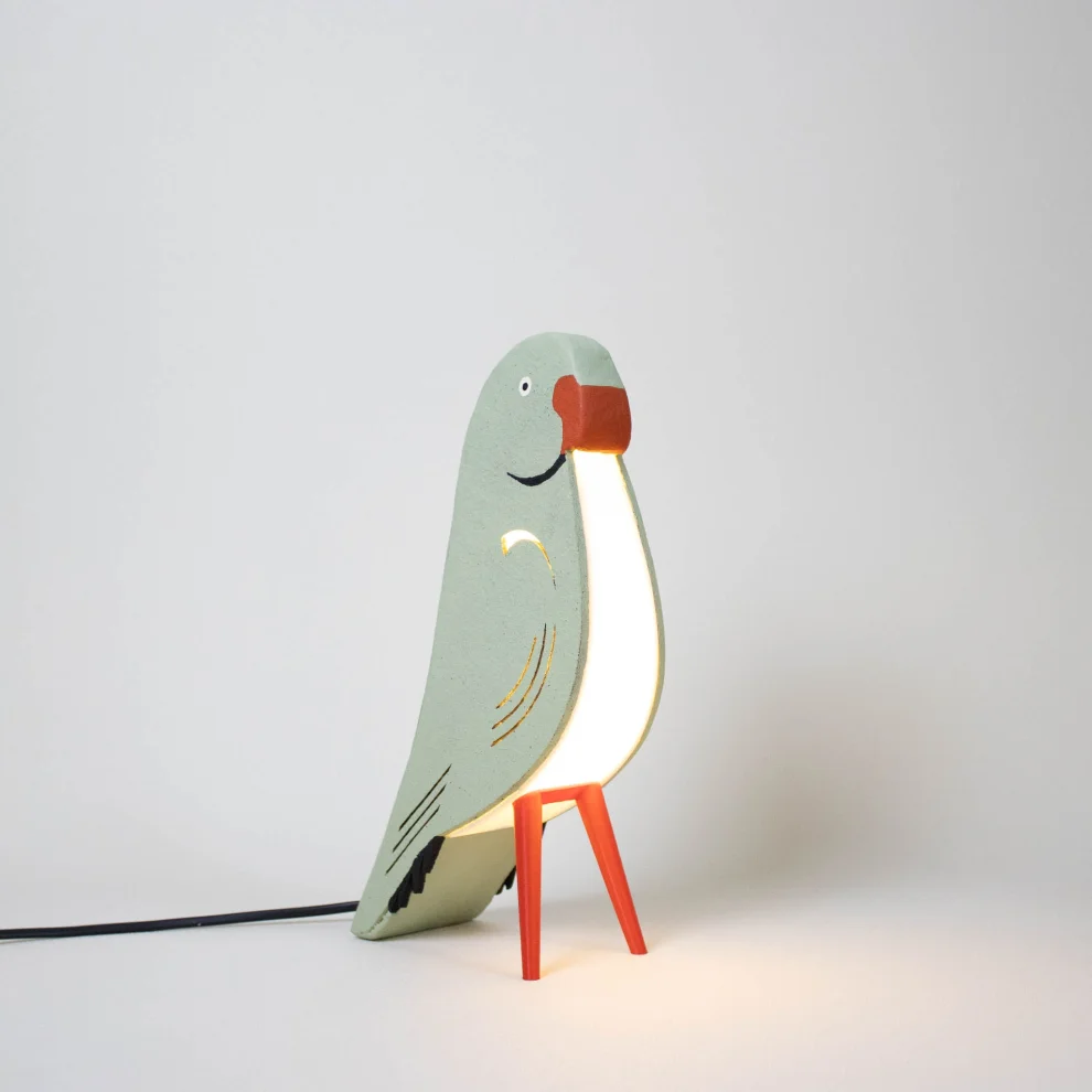 Puffin Cycle Design - Papağan Masa Lambası