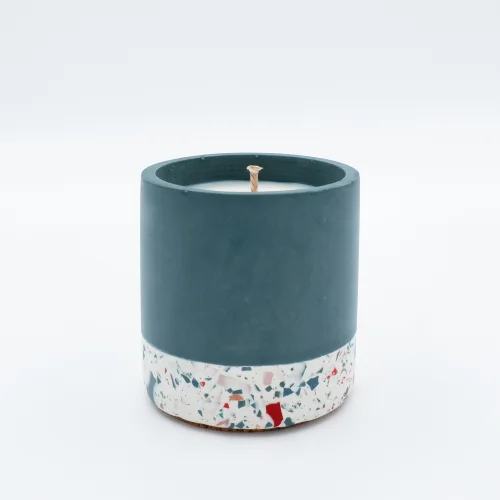 SOLILU - Terrazzo - Bloomy Spring Scented Soy Wax Candle