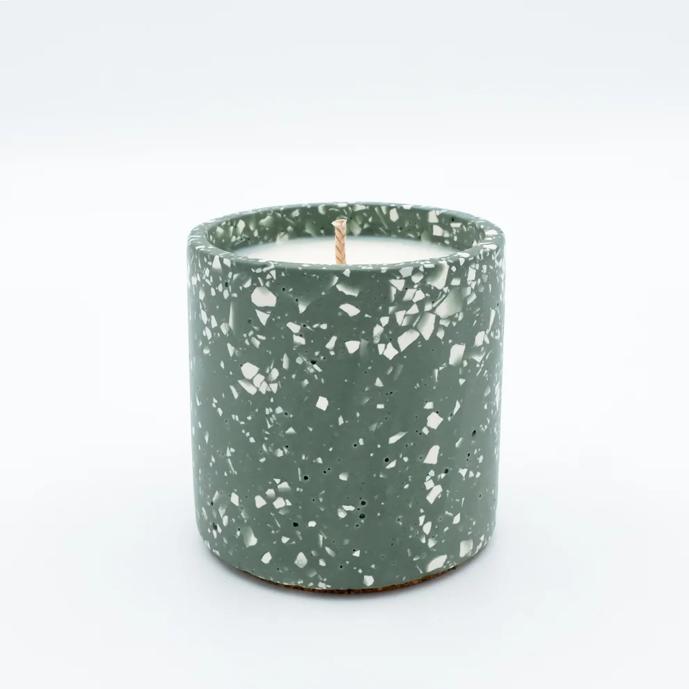 SOLILU - Terrazzo - Bloomy Spring Scented Soy Wax Candle