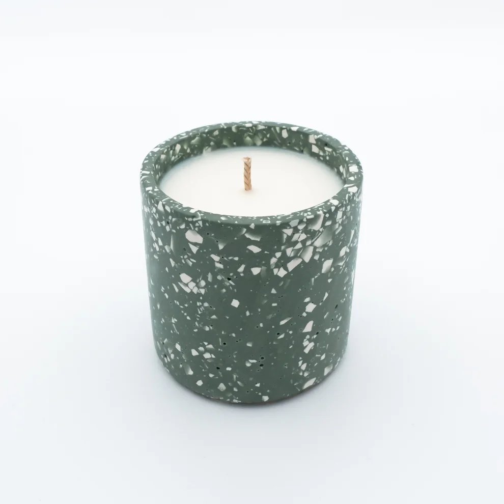 SOLILU - Terrazzo - Bloomy Spring Scented Soy Wax Candle