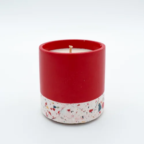 SOLILU - Terrazzo - Sweet Romance Scented Soy Wax Candle