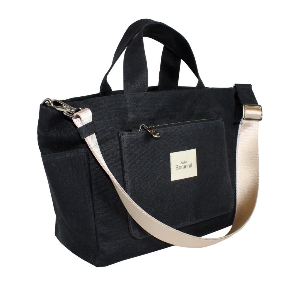 Atelier Bomonti - Hishi Tote Bag Waxed Canvas Bag