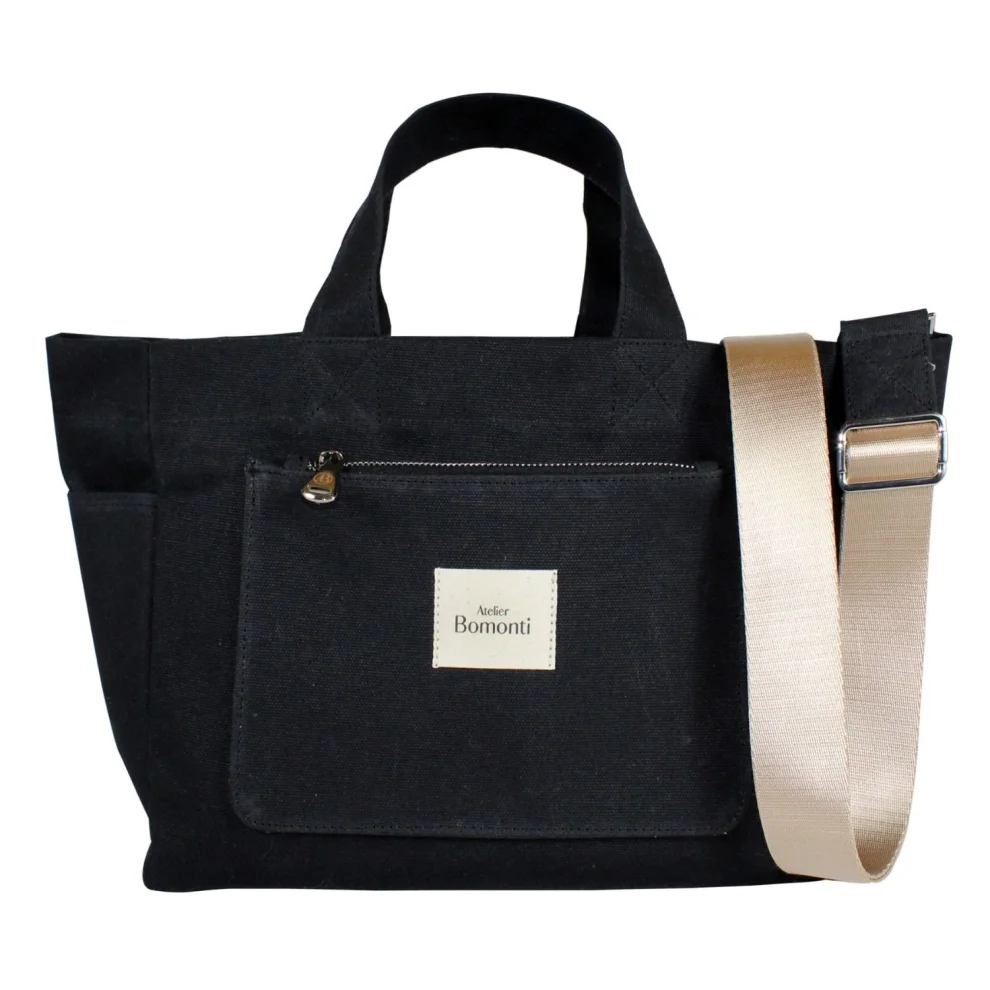 Atelier Bomonti - Hishi Tote Bag Waxed Canvas Bag