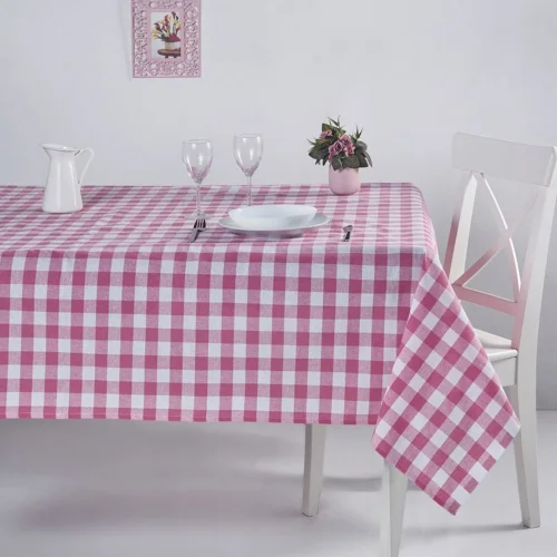 Denizli Concept - Checkred Table Cloth