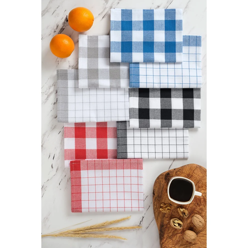 Denizli Concept - Madrid Dish Towel 8-pieces Set