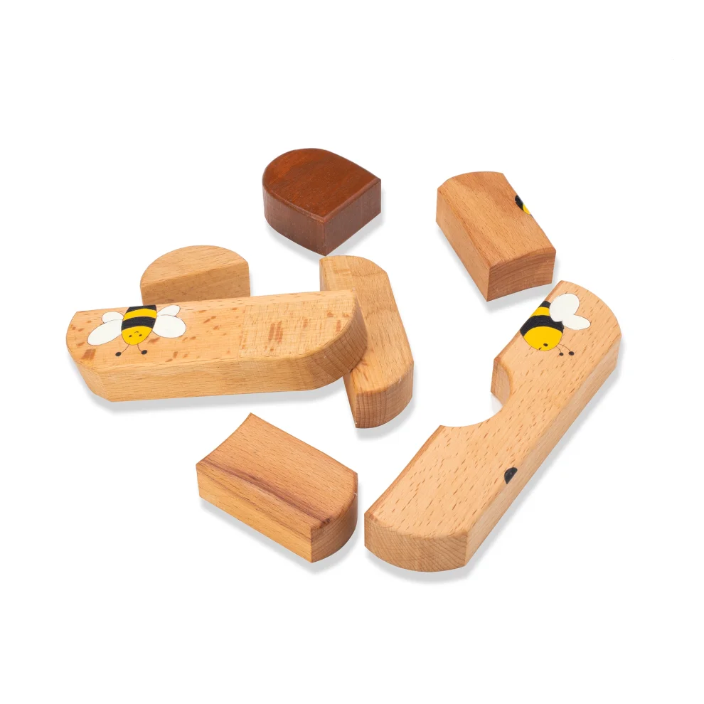 Mne Work - Beehive Stacking Play Set