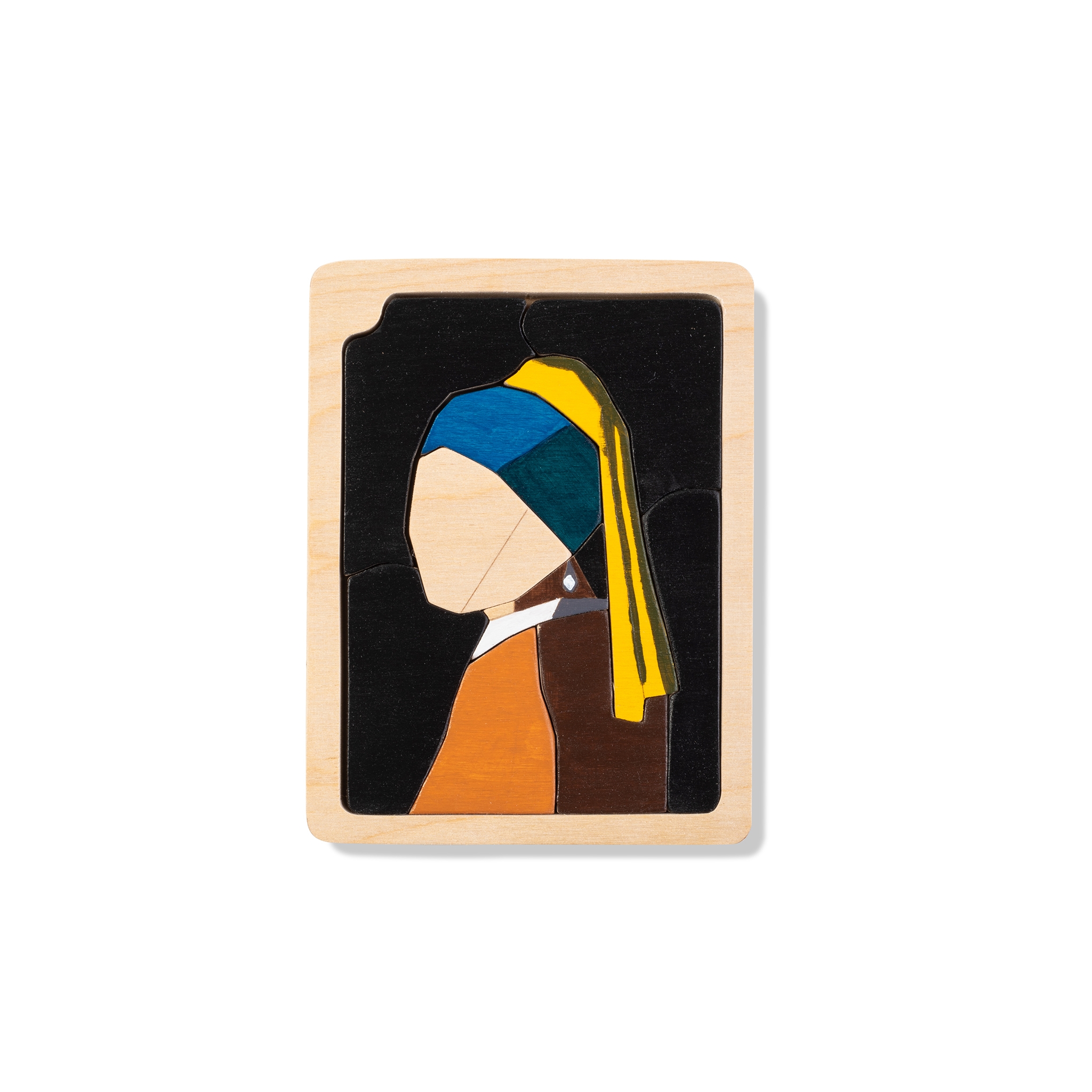 Pearl Earring Girl Wooden Jigsaw Puzzle