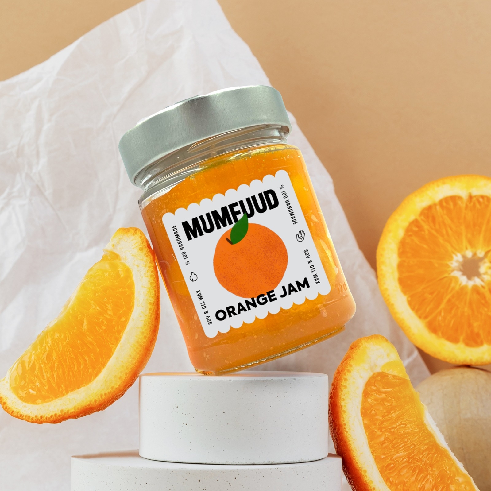 Orange Jam Candle