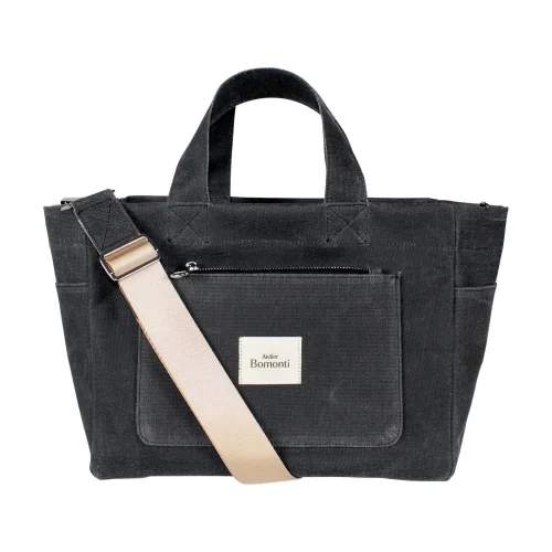 Atelier Bomonti - Hishi Tote Bag Waxed Canvas Bag