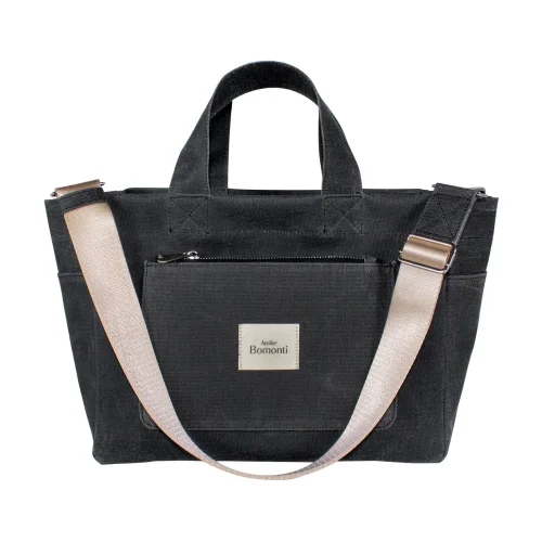 Atelier Bomonti - Hishi Tote Bag Waxed Canvas Bag