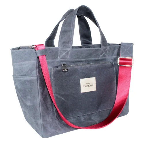 Atelier Bomonti - Hishi Tote Bag Waxed Canvas Bag