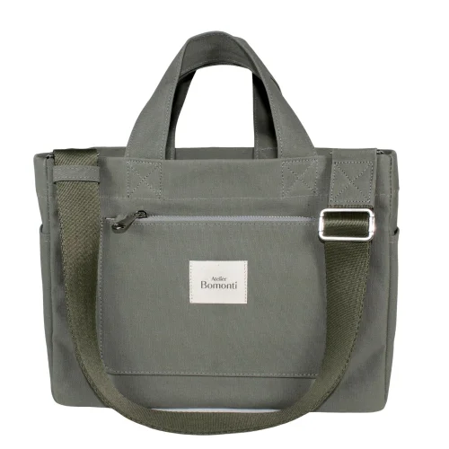 Atelier Bomonti - Hishi Tote Bag Waxed Canvas Bag