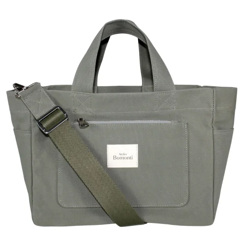 Atelier Bomonti - Hishi Tote Bag Waxed Canvas Bag