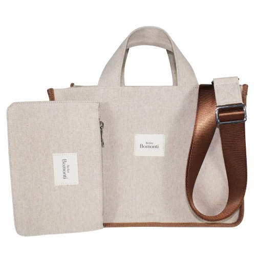 Atelier Bomonti - Hishi Rj Tote Bag Waxed Canvas