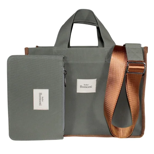 Atelier Bomonti - Hishi Rj Tote Bag Waxed Canvas