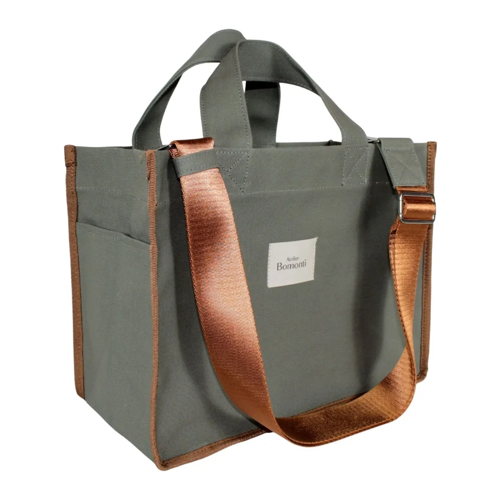 Atelier Bomonti - Hishi Rj Tote Bag Waxed Canvas