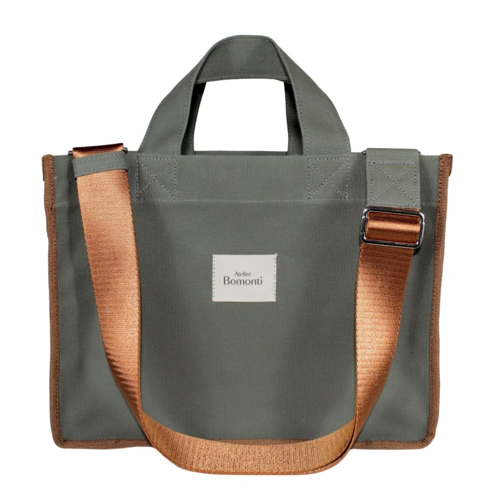 Atelier Bomonti - Hishi Rj Tote Bag Waxed Canvas