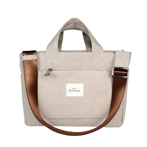 Atelier Bomonti - Hishi Tote Bag Waxed Canvas Bag