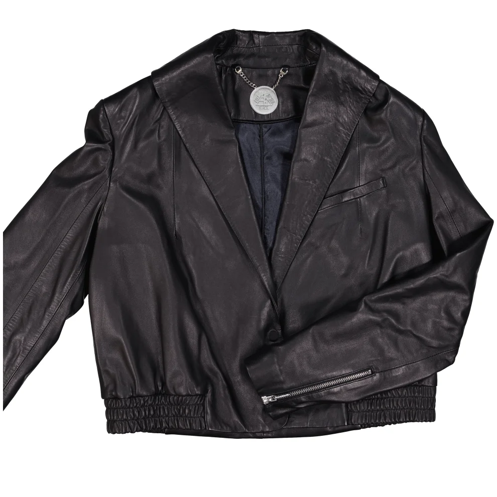 Fill In The Black - Ash Leather Two Piece Jacket & Vest