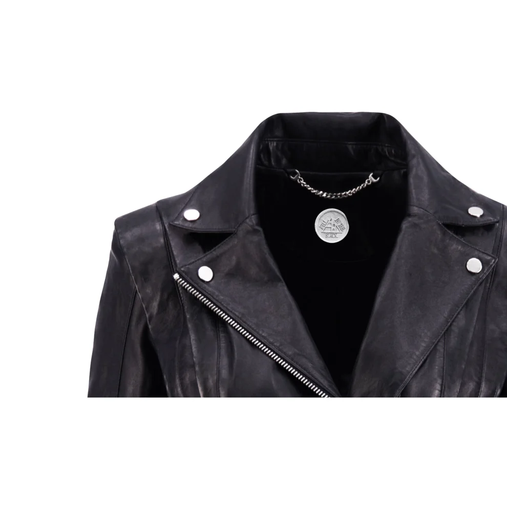 Fill In The Black - Cloud Leather Jacket