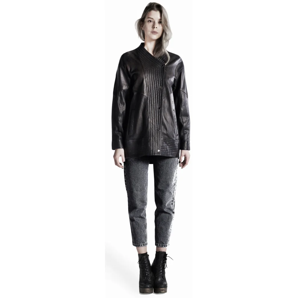 Fill In The Black - Fuji Leather Jacket