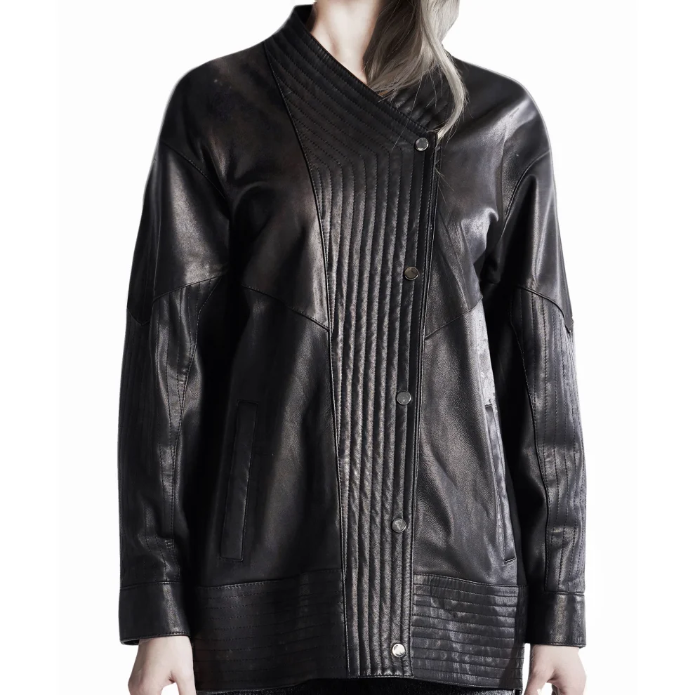 Fill In The Black - Fuji Leather Jacket