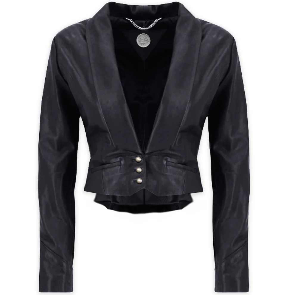 Fill In The Black - Qutal Leather Jacket