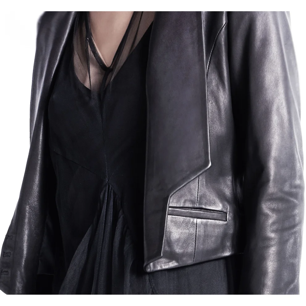 Fill In The Black - Qutal Leather Jacket
