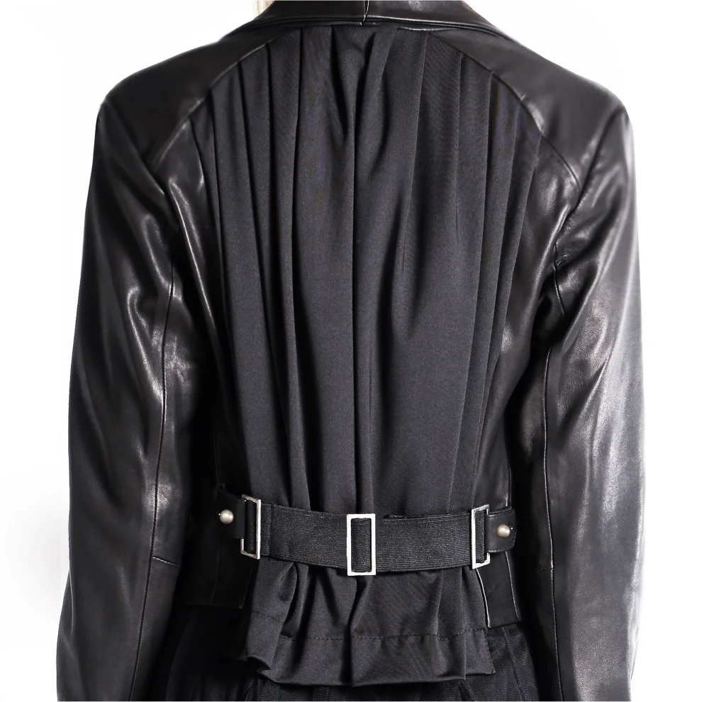 Fill In The Black - Qutal Leather Jacket